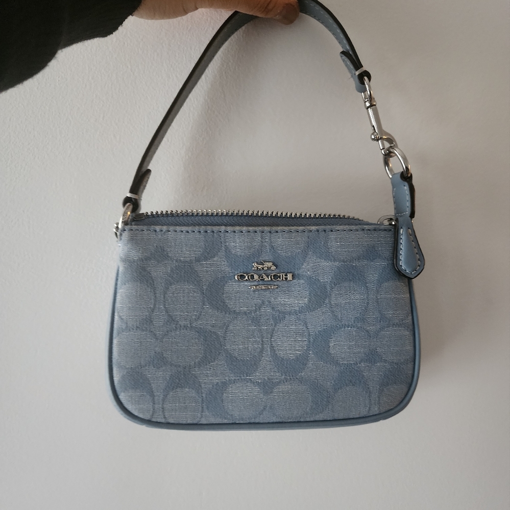COACH Mini handbag/ wristlet - Picture 2 of 3